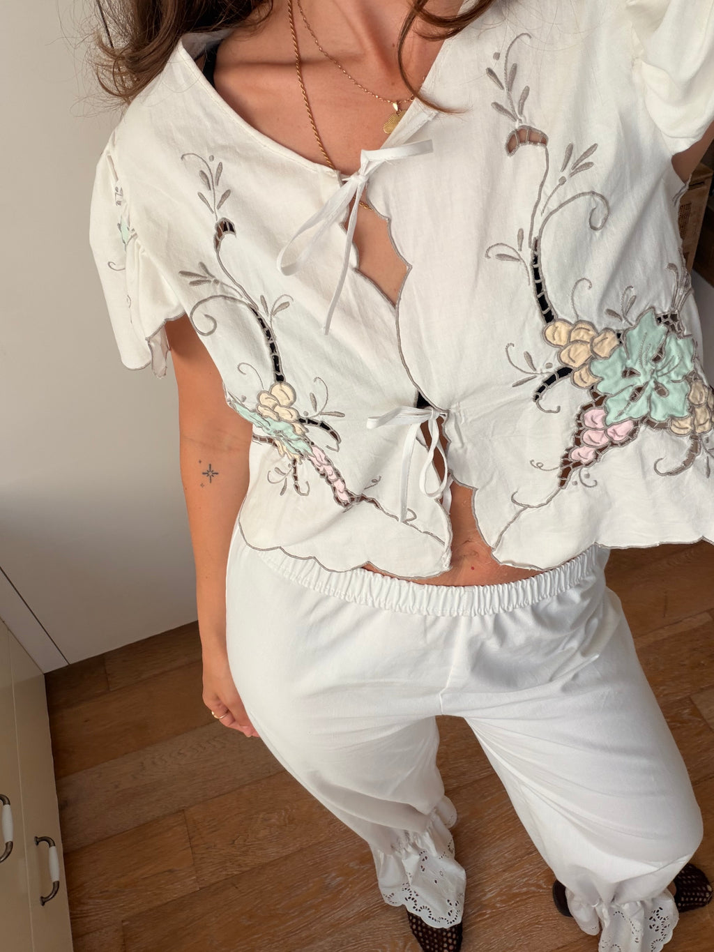 Mint Blossom top