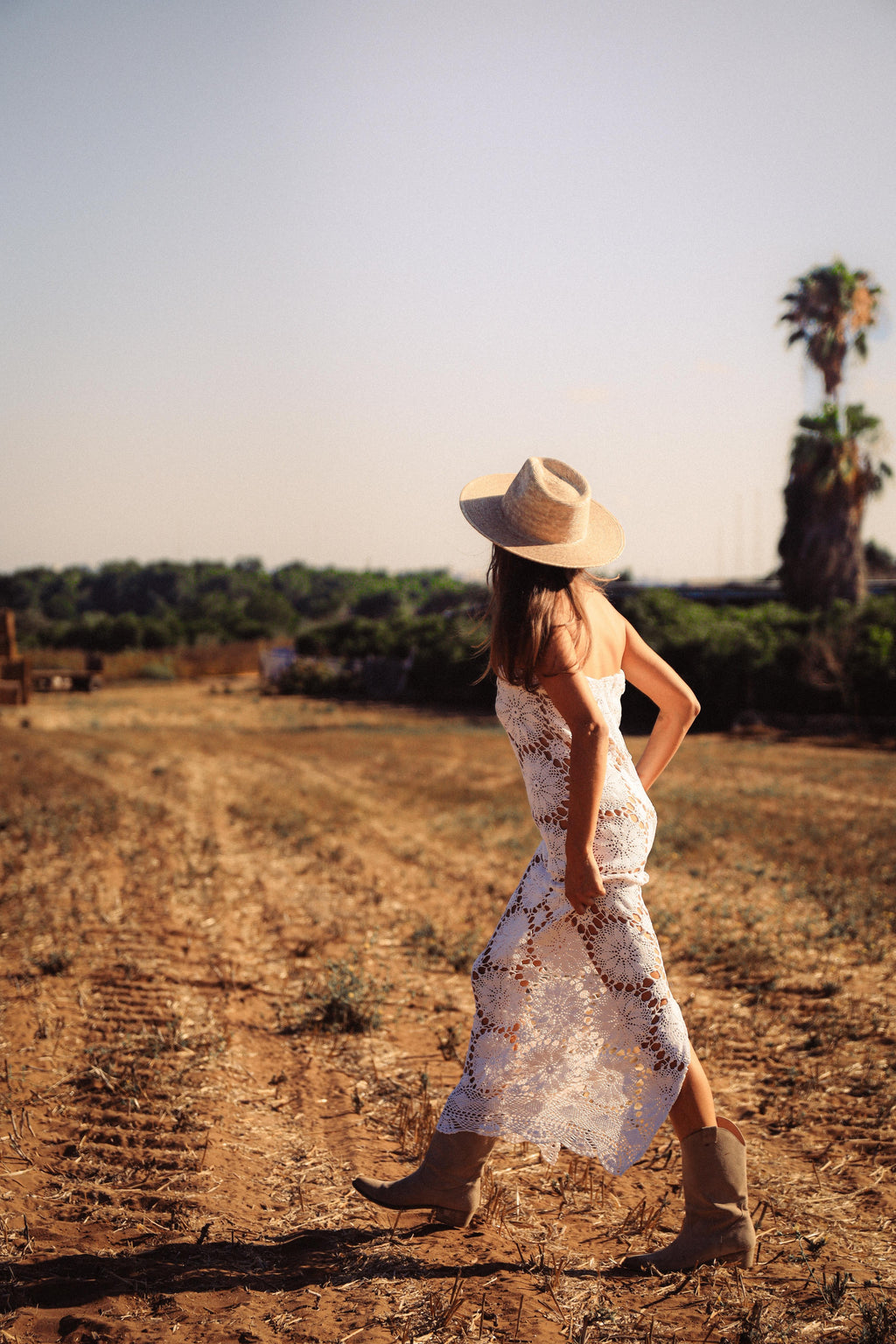 Moonlight Crochet dress