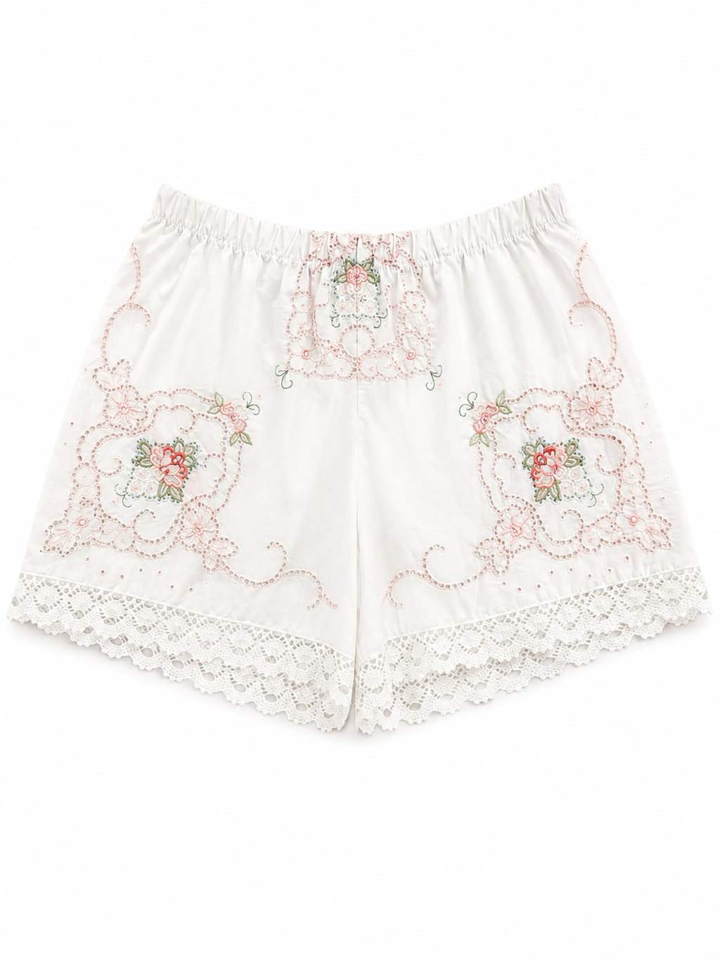 Rosé Lace Shorts