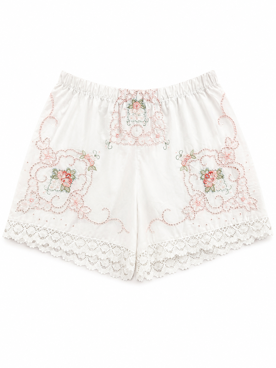 Rosé Lace Shorts