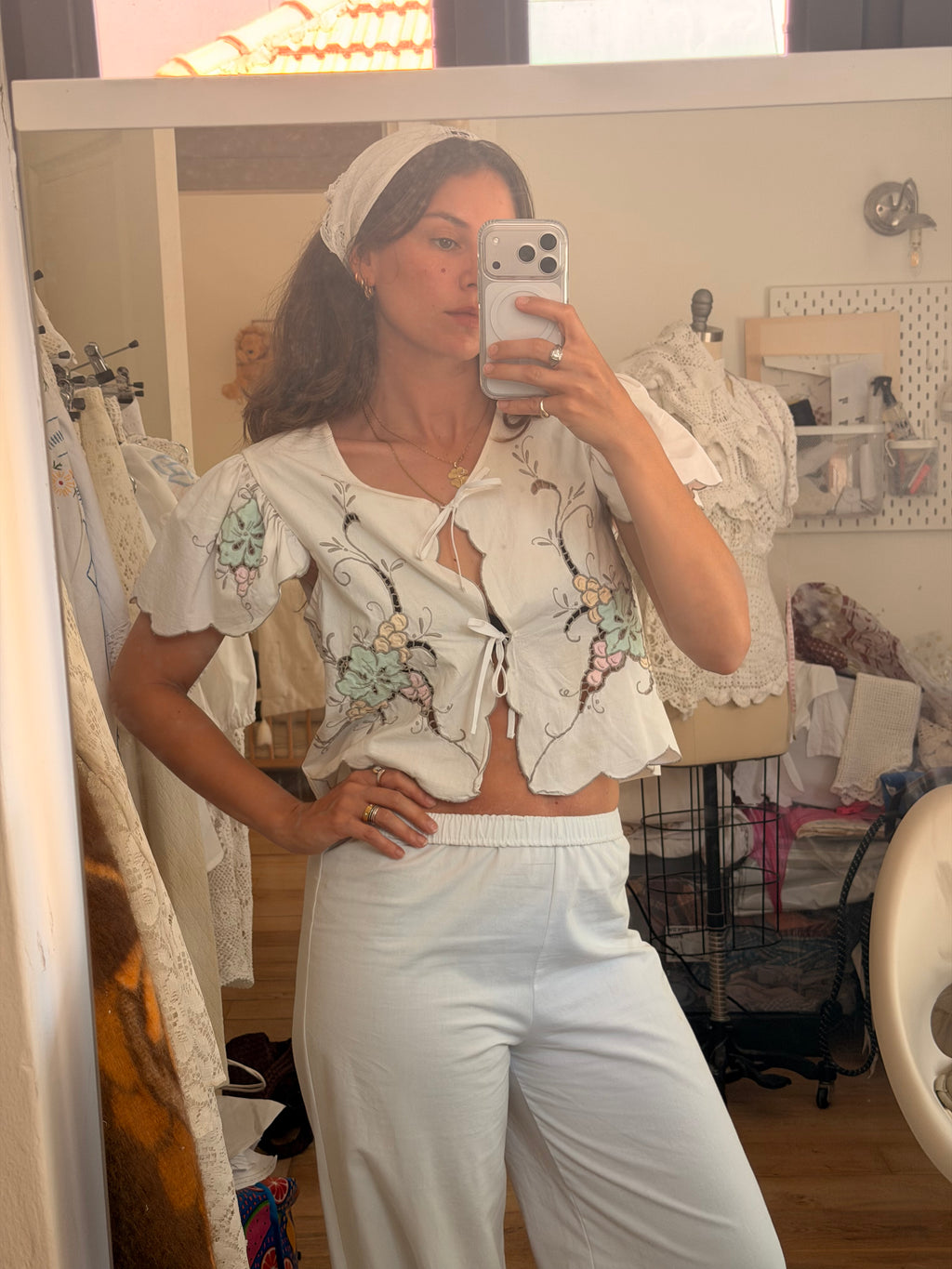 Mint Blossom top