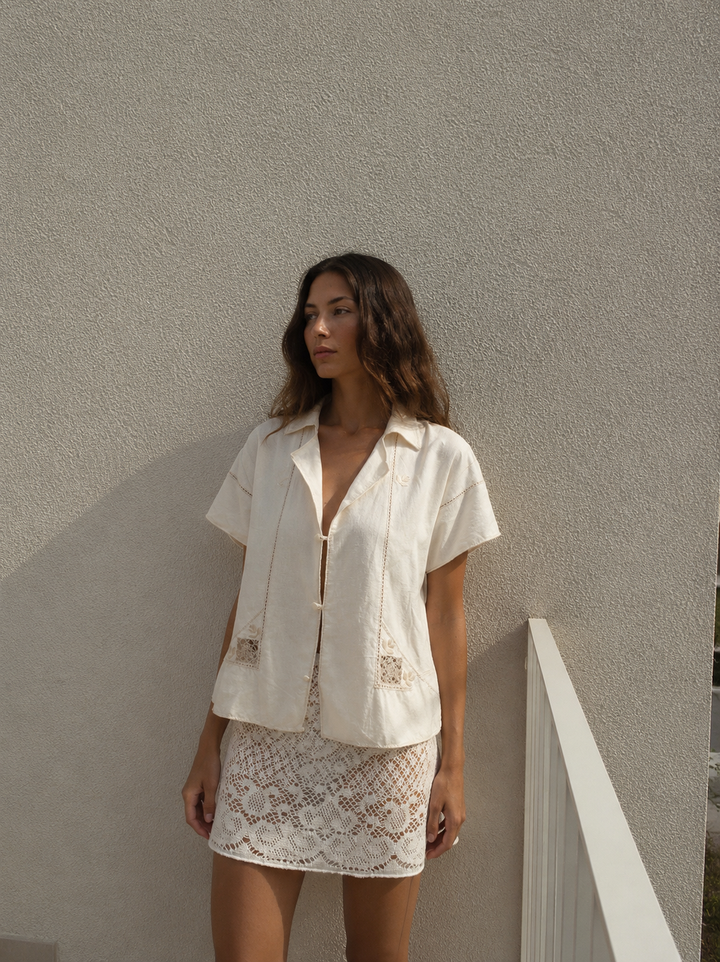 Linen Bloom Shirt