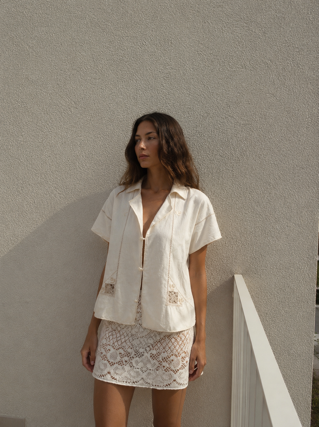 Linen Bloom Shirt