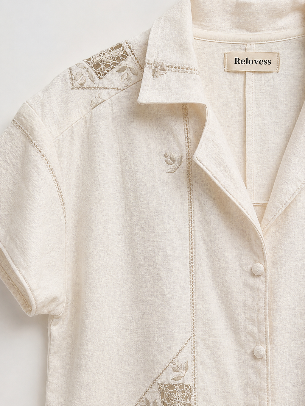 Linen Bloom Shirt