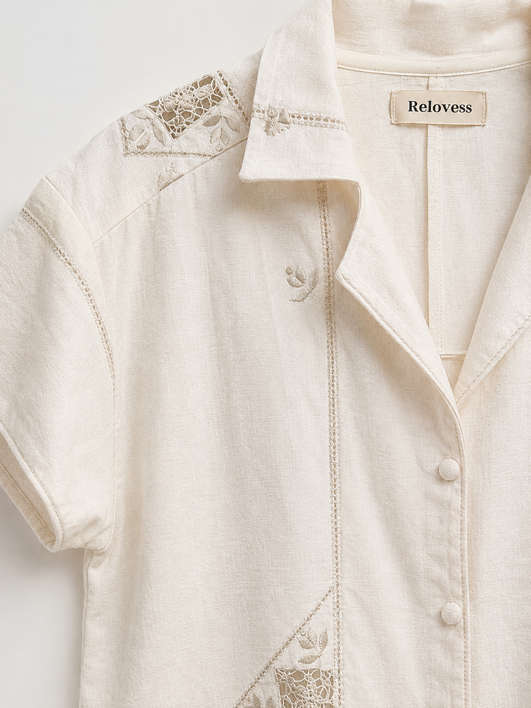 Linen Bloom Shirt