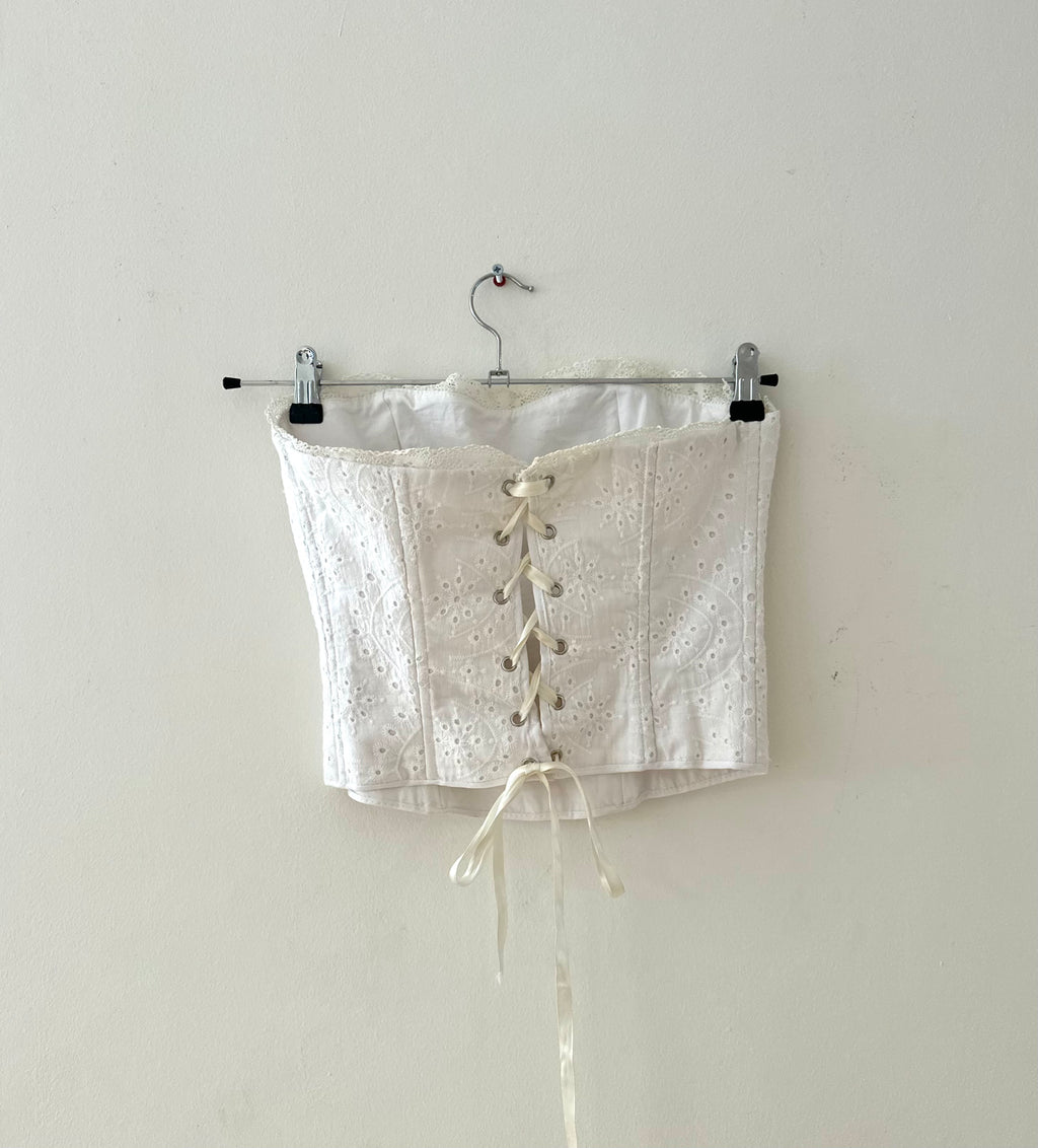 Sunlit Cotton Corset