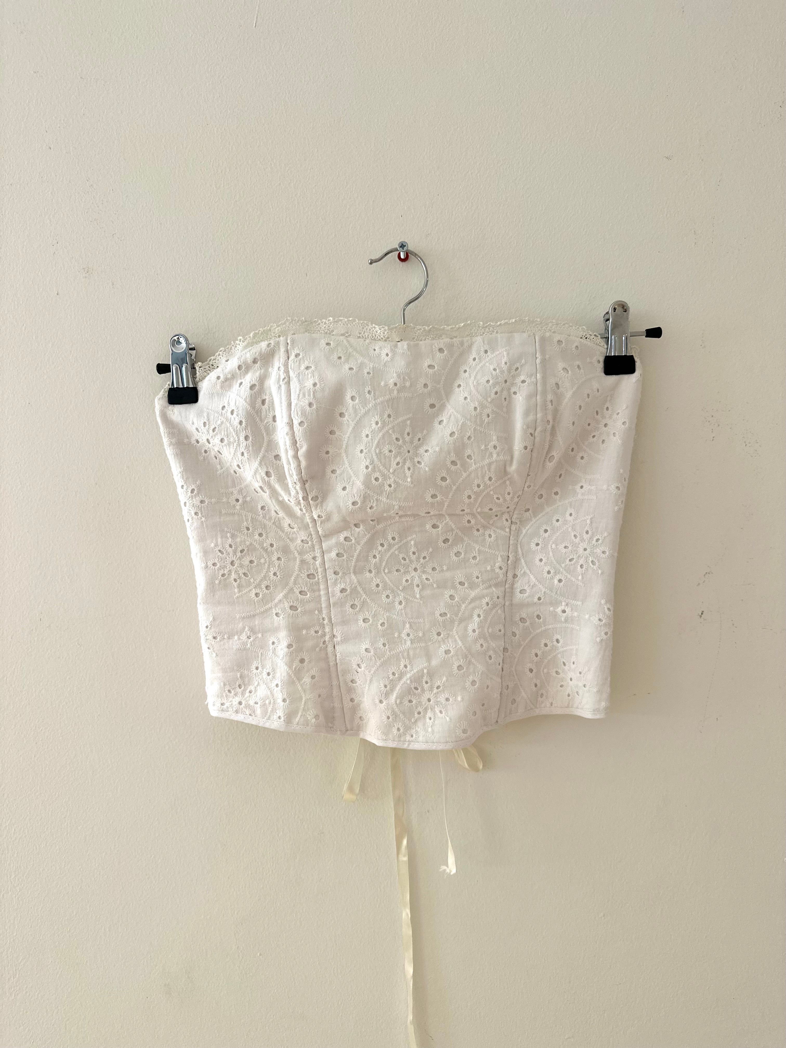 Sunlit Cotton Corset