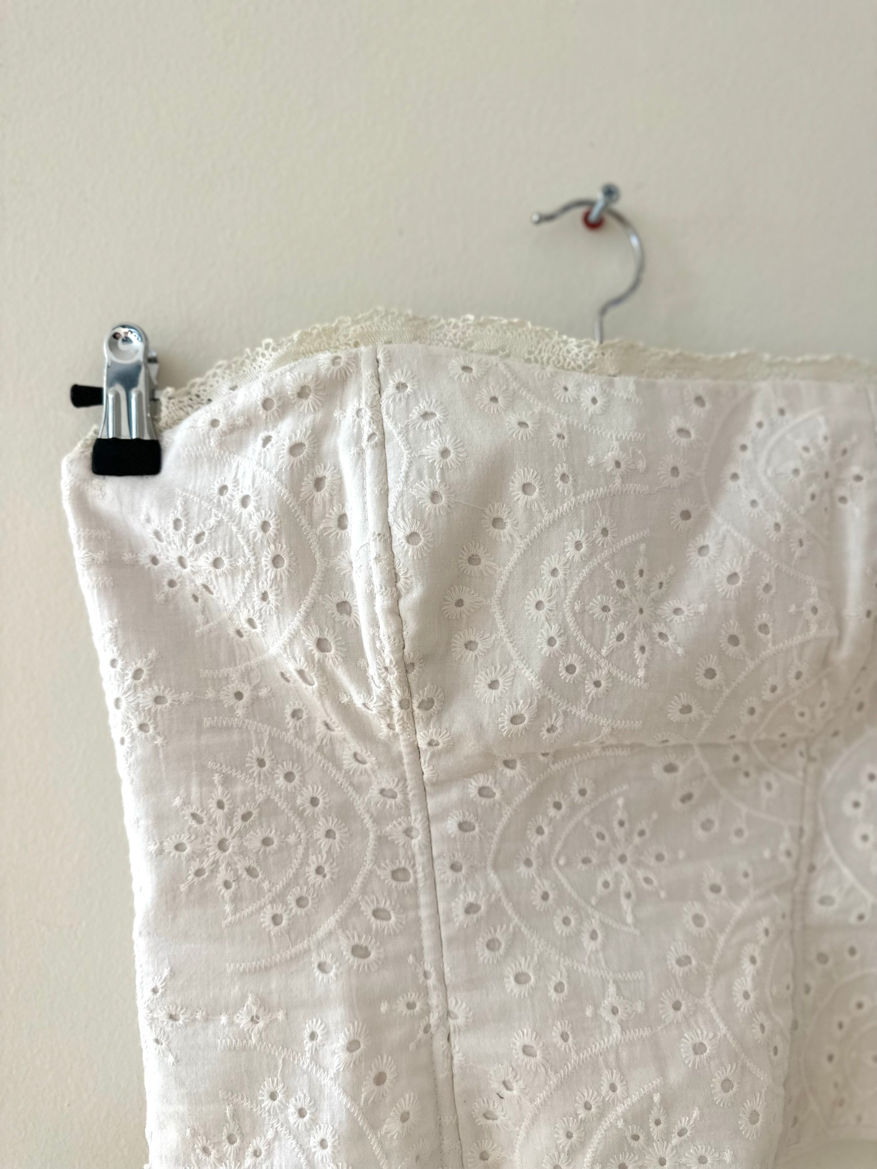 Sunlit Cotton Corset