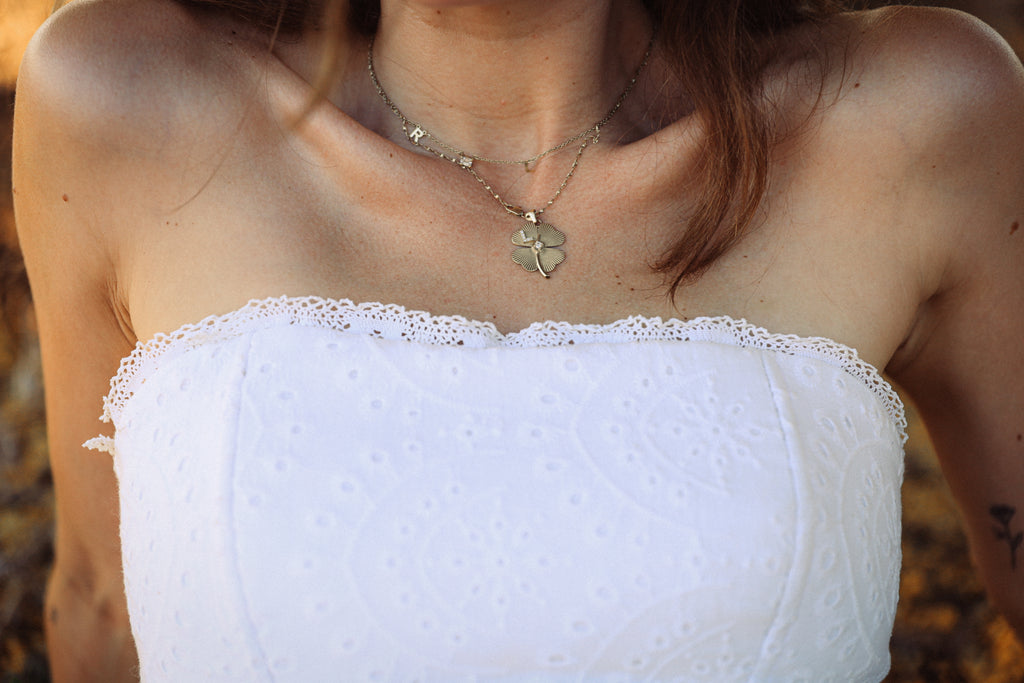 Sunlit Cotton Corset